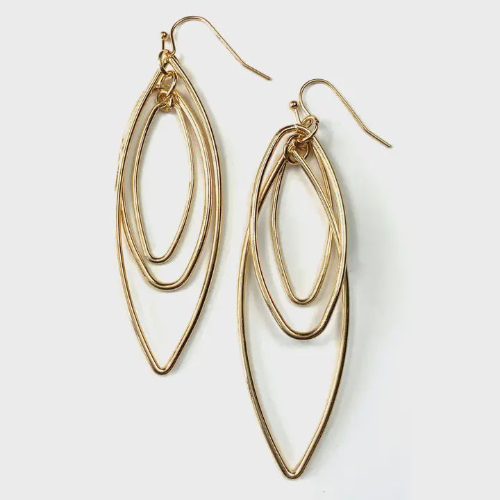 gold Dangle Earrings