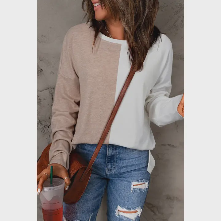 Color Block Long sleeve