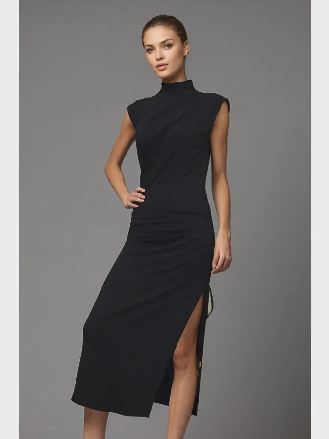 Jenny Midi Dress (Black)