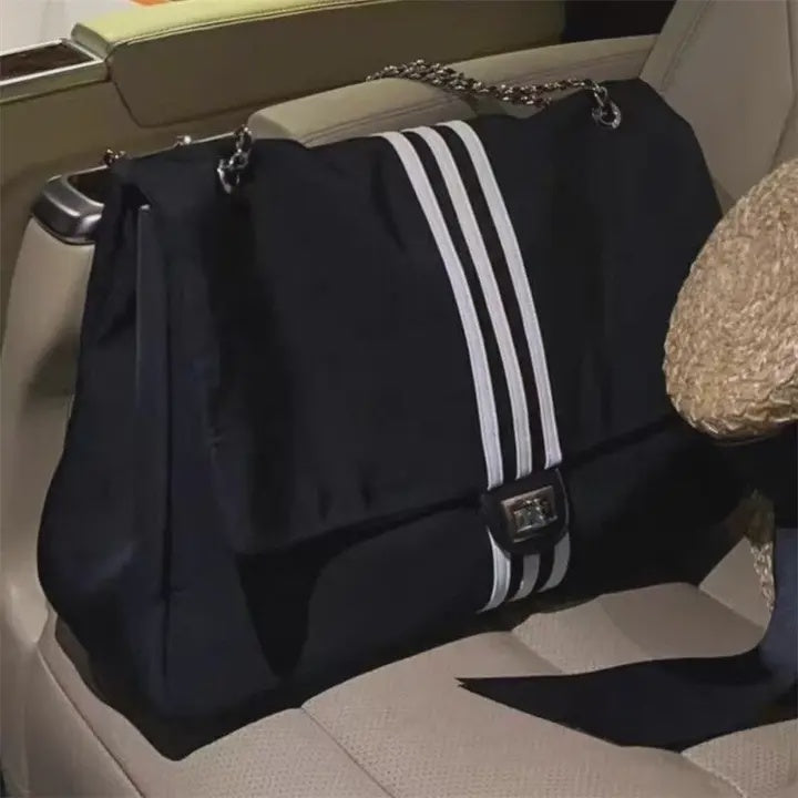 Large  Leisure Chain Tote Bag