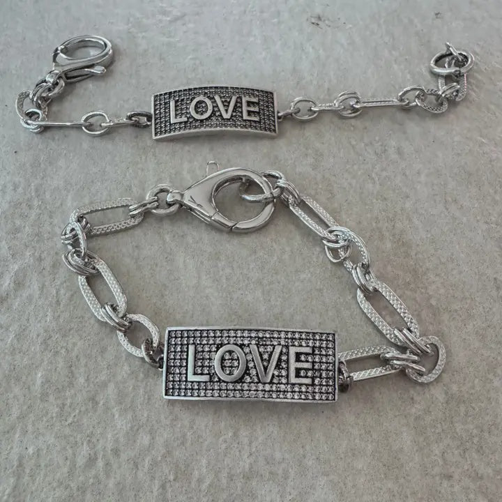 Love Glow Silver bracelet