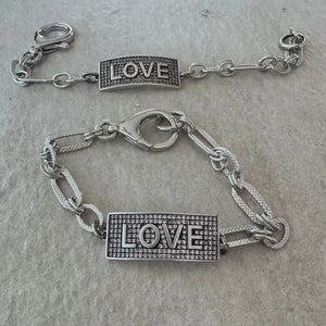 Love Glow Silver bracelet