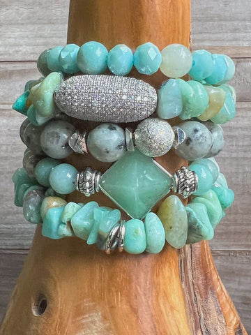 scout light turq set bracelet