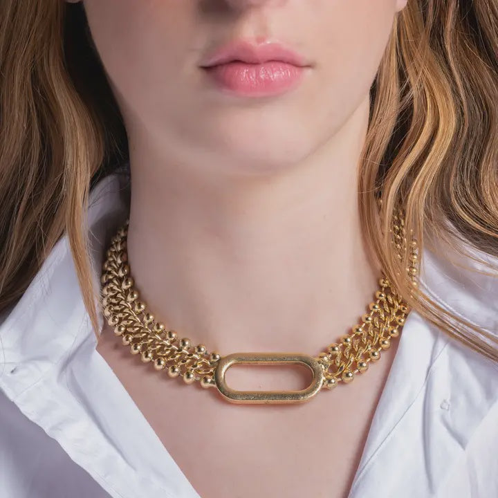 Raya gold necklace
