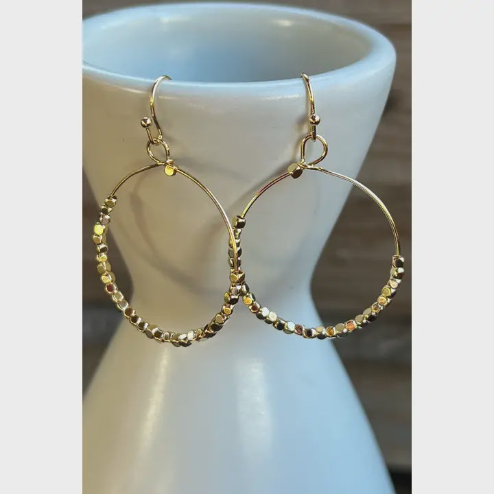 Elvera Earrings Gold