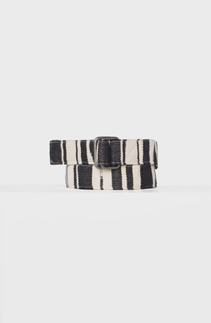 Celeste Belt Black and wht