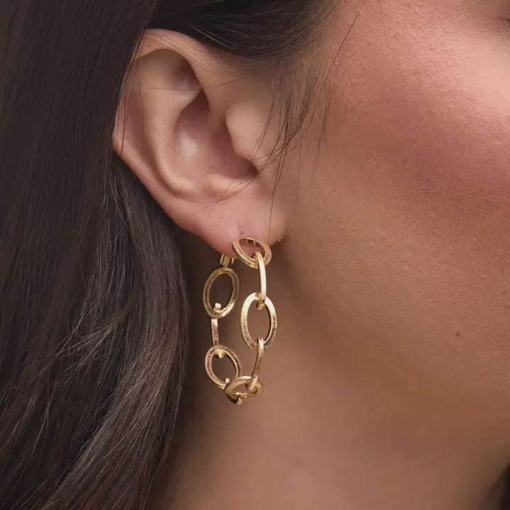 Progression Hoop earring