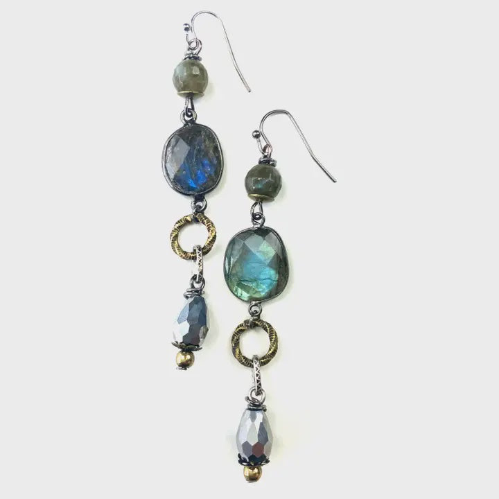 Linear W/Bead, Bezel, Ring & Dangle