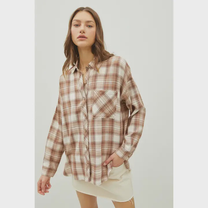Plaid flannel soft material